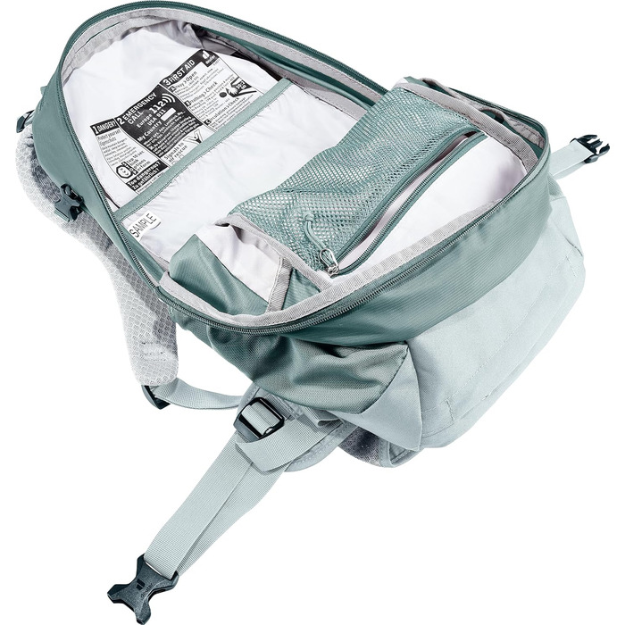 Жіночий туристичний рюкзак deuter Trail 23 SL, 23 л, бірюзовий, для скелелазіння та походів (модель 2024)