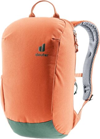 Рюкзак Deuter Step Out 12 л, каштаново-зелений, міський, для щоденного використання