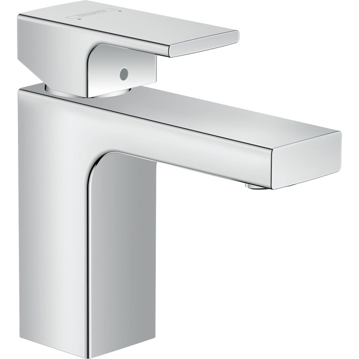Змішувач для ванної кімнати Hansgrohe Vernis Shape, без зливу, з ізольованою водопровідною трубою, висота виливу 95 мм, водозберігаючий (EcoSmart), хром, 71569000