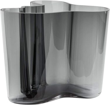 Ваза Iittala Aalto 160 мм сіра скляна