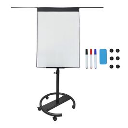 Дошка для письма Relaxdays Flipchart, 100x70 см, з двома кріпленнями