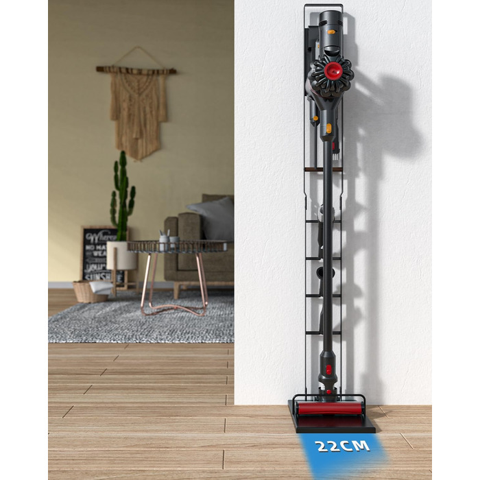 Підставка-органайзер для пилососів Dyson V6-V11, DC30-DC35: тримач для акумуляторних пилососів та ручних пилососів