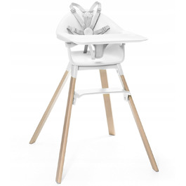 Дитячий стілець для годування Stokke Clikk, білий