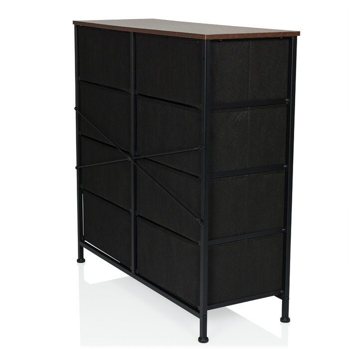 Комод RAGALA LIGHT 80x30x82 см 8 шухляд копчений дуб hjh LIVING
