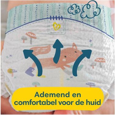 Підгузки Pampers Premium Protection розмір 1, 2-5 кг, 56 шт