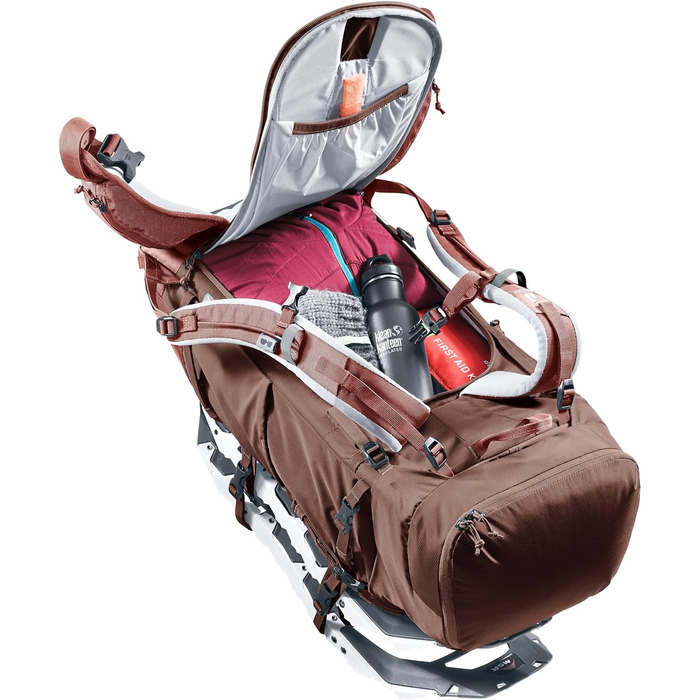 Жіночий рюкзак для снігоступів Deuter Rise 32+ SL, 32+ л, raisin-caspia