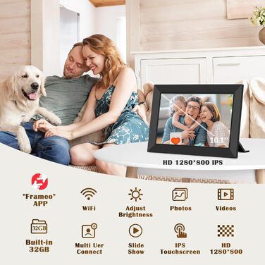 Цифровий фоторамка Frameo 10.1
