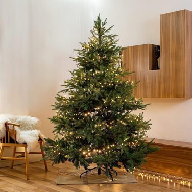 Світлодіодна гірлянда-кластер LED Warmweiß (теплий білий), 15м + 5м кабель, 750 LED для ялинки, дому та саду