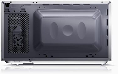 Мікрохвильова піч SHARP MS02ES, 800 Вт, 11 режимів, функція розморожування, срібляста, 440x258x324 мм