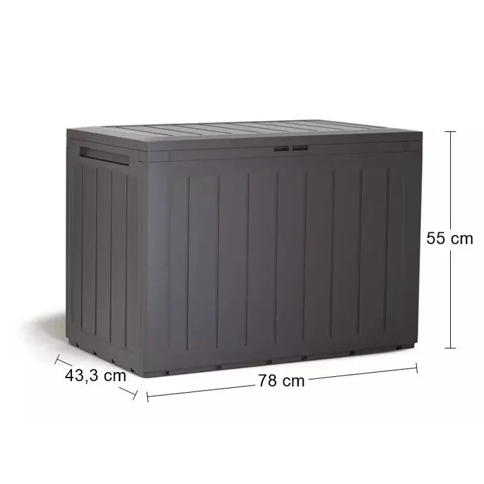 Садова скриня Prosperplast BoardeBox 190 л, коричнева