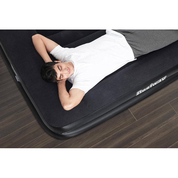 Надувний матрац Bestway Aeroluxe з вбудованим електричним насосом, Queensize 203x152x46 см