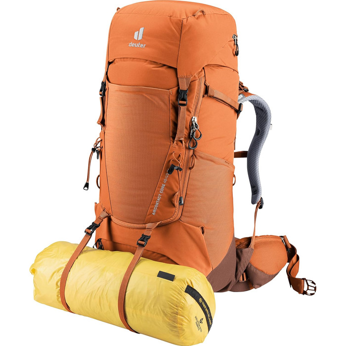 Жіночий трекінговий рюкзак Deuter Aircontact Core 45+10 л (2024), chestnut-umbra