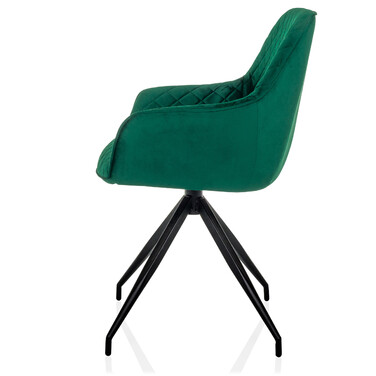 Стілець обідній ELVERUM Velvet Green hjh LIVING