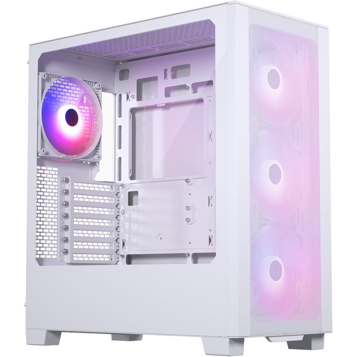 Комп'ютерний корпус Phanteks XT Pro Ultra з білим загартованим склом і D-RGB підсвіткою