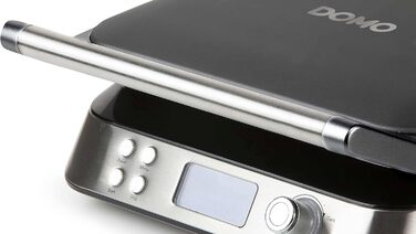Вафельниця Domo Waffel Genius DO9219W, розумна, 2 вафлі, нержавіюча сталь