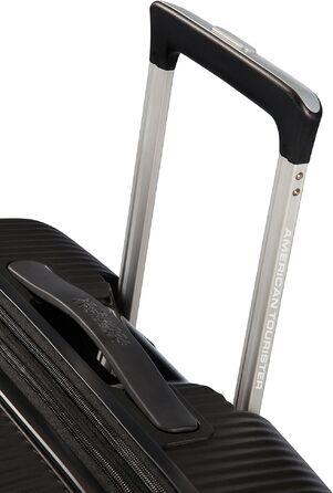 Валіза American Tourister Soundbox Spinner L, розширювана, 77 см, 97/110 л, чорна (Bass Black)