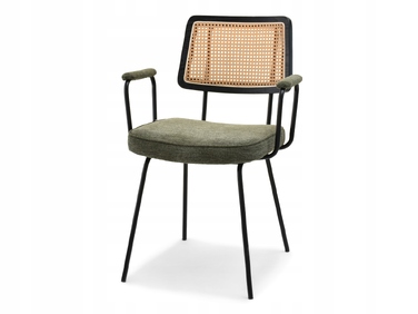 Сучасний стілець Mebel-Partner, штучна шкіра, зелений