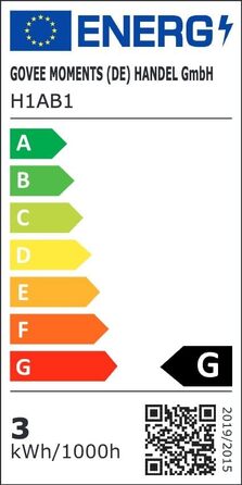 Світлодіодна стрічка Govee COB Strip Light 2 RGBIC, 3м, колірна температура 1000K-10000K, підтримка Matter