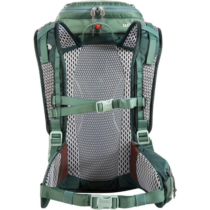 Рюкзак для туризму Tatonka Hike Pack 22, 22 л, з вентиляцією спини та дощовиком, салатовий