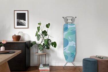 Праскавальна дошка Vileda Smart, 114x34 см, регульована висота 75-91 см, синя