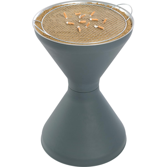 Пластиковий вазон Turk Standascher Diabolo, антрацит, 50x70x50 см