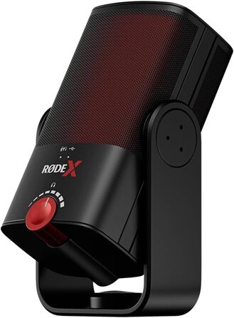 RØDE X XCM-50 Професійний USB конденсаторний мікрофон для стрімерів і геймерів, чорний, з віртуальним мікшером