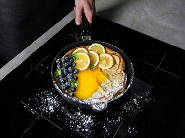 Сковорода AMT Gastroguss Ø 24 см, литий алюміній, антипригарне покриття Lotan, знімна ручка, індукційна