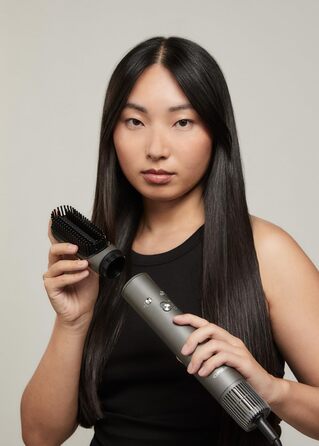 Фен-щітка для волосся CREATE/ION STYLER PRO 5-в-1, іонний, графіт, безщітковий мотор, 1300 Вт, 3 швидкості, 3 температури, холодне повітря, кейс
