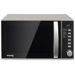 Мікрохвильова піч H.Koenig VIO2, 20 л, пластик, чорна