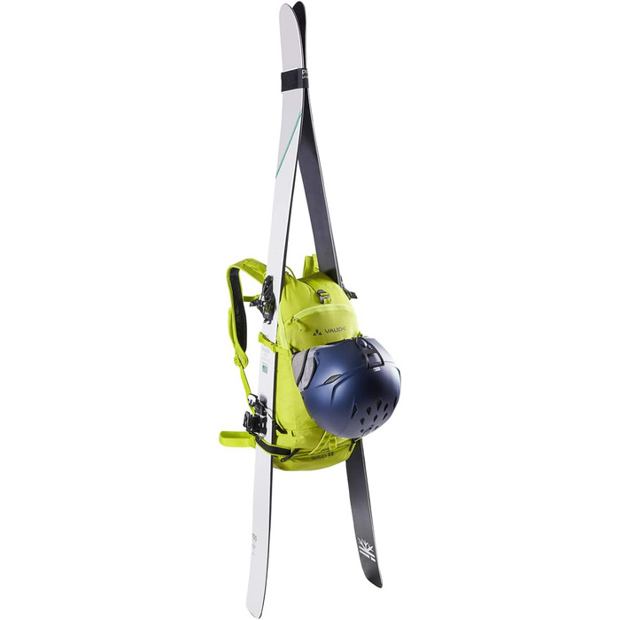 VAUDE Serles 22 туристичний рюкзак для лижних турів, 22 л, яскраво-зелений