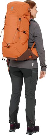 Жіночий трекінговий рюкзак Deuter Aircontact Core 45+10 л (2024), chestnut-umbra