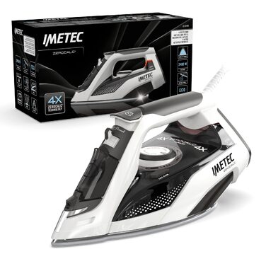 Праска парова Imetec ZeroCalc Z1 2800 з антикальцієвою технологією та керамічною підошвою, 2200 Вт