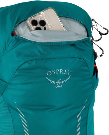 Рюкзак Osprey Hikelite 18 літрів унісекс, синій, універсальний розмір, для туризму