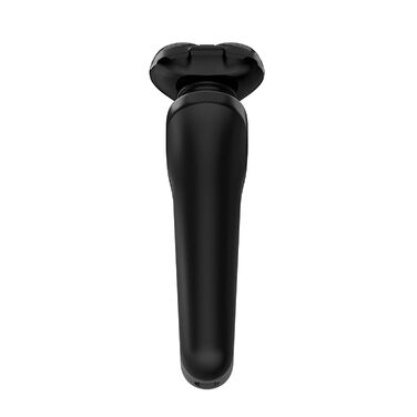 Електробритва Grundig ProClub MS 8130 для чоловіків, сенсор BeardCare, титанові леза, вологе та сухе гоління, корпус з 61% переробленого пластику, чорний/червоний/титан
