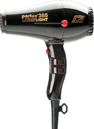 Фен Parlux Powerlight Black для волосся, чорний, професійний