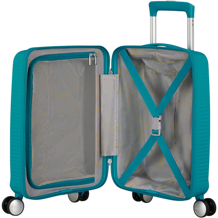 Дитяча валіза American Tourister Soundbox Mini Spinner XS 47 см 22 л синя (Deep Teal)