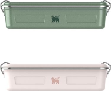 Ланч-бокс зі сталі STANLEY 1913 Classic Useful, герметичний контейнер для їжі 2.0л, BPA-free, підходить для посудомийки (Rose Quartz)