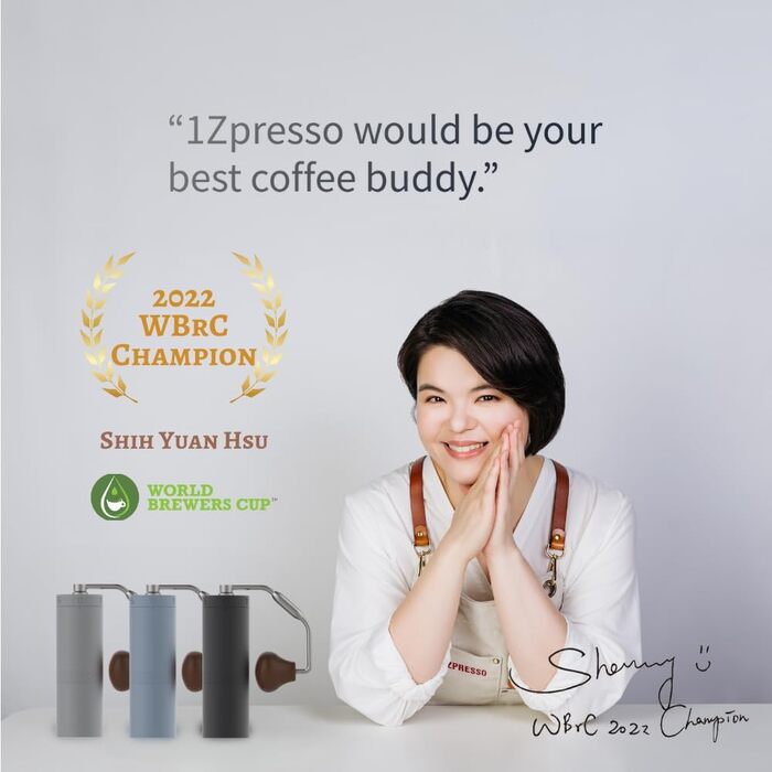 Кавомолка ручна 1Zpresso X-Ultra чорна, конічні жорна, металевий корпус, точне налаштування помелу