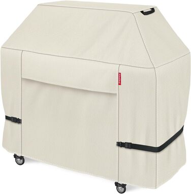 Чохол для газового гриля Porch Shield 147x61x117 см, водонепроникний 600D, для Weber, Brinkmann, Char-Broil, світло-коричневий