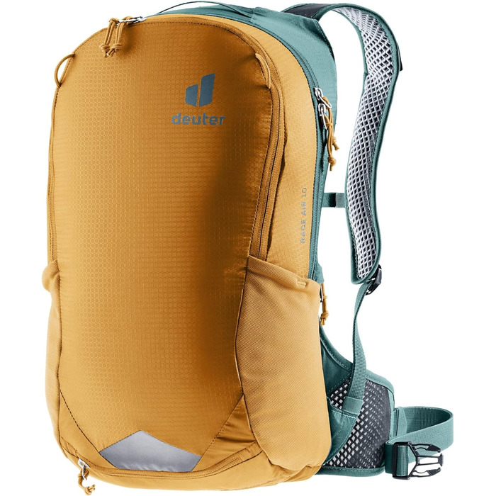 Велорюкзак Deuter Race Air 10, 10 л, кориця/синій, для велосипеда