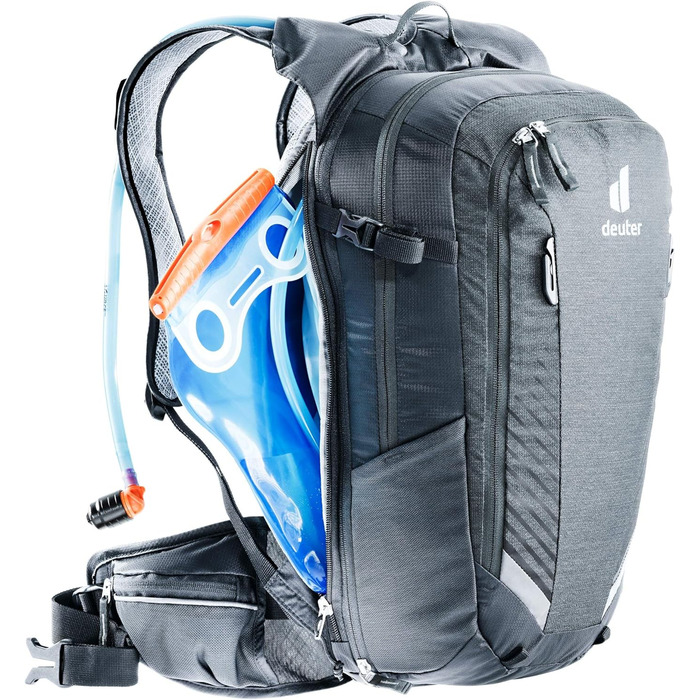 Велосипедний рюкзак Deuter Compact EXP 14, графітово-чорний