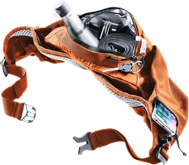 Велосипедна поясна сумка Deuter Pulse 3, 3 л, каштаново-бірюзова