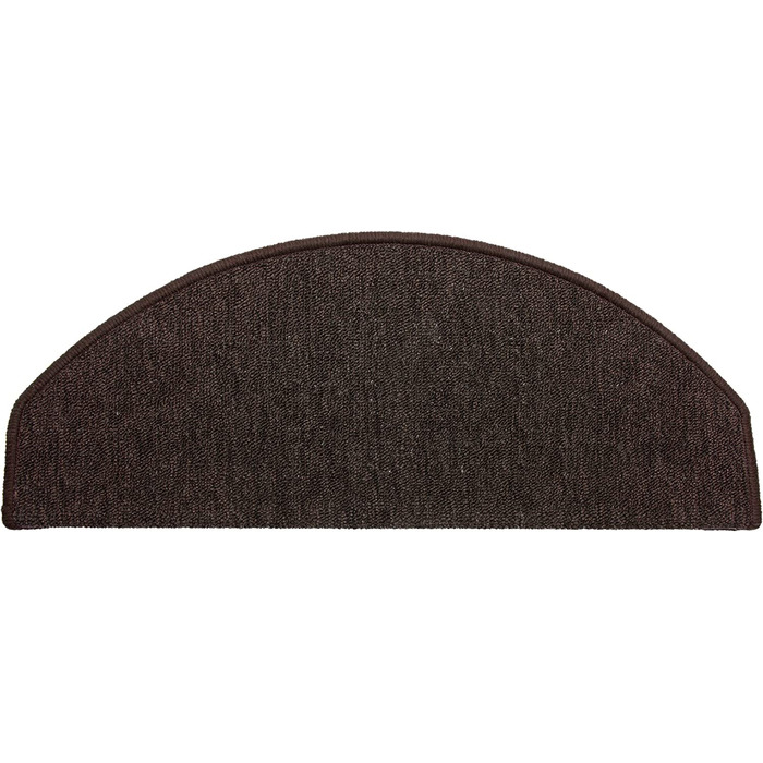 Килимки для сходів Beautissu XXL ProStair, 15 шт, 65x28 см, самоклеючі, протиковзкі, темно-коричневі, для захисту сходинок