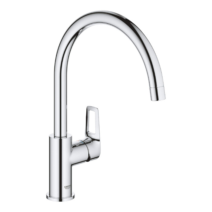 Змішувач для кухні GROHE Start Edge одноручковий, високий вилив, хромований (31374001)