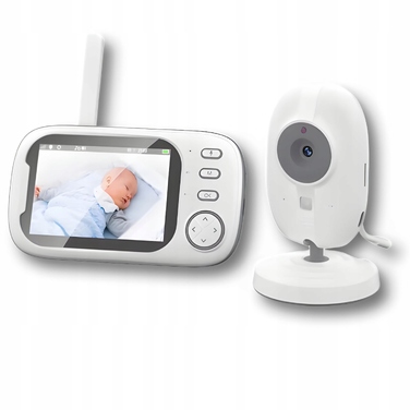 Електронна відеоняня Baby Monitor, біла