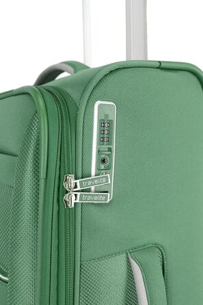 Дорожній чемодан Travelite MIIGO 55 см, 35 л, ручна поклажа, 4 колеса, м'який, з переробленого матеріалу, TSA-замок, екологічний