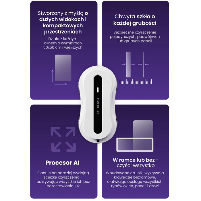 Робот для миття вікон OVOX R8