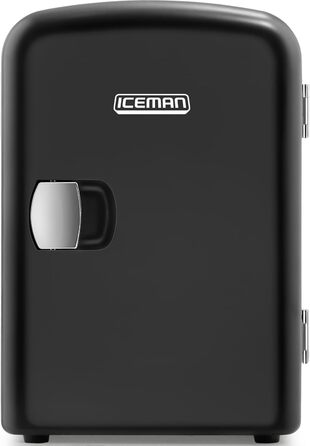 Chefman Iceman – міні-холодильник 4л, з підігрівом, для косметики та перекусів, AC/DC, для дому/авто/спальні