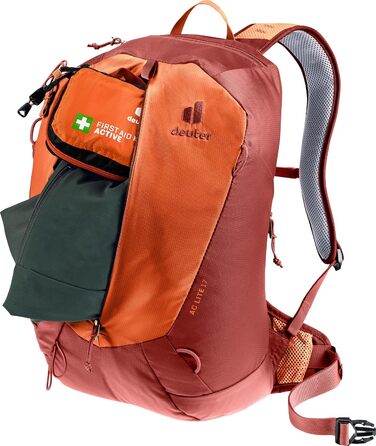 Рюкзак для туризму Deuter AC Lite 17, червоно-помаранчевий