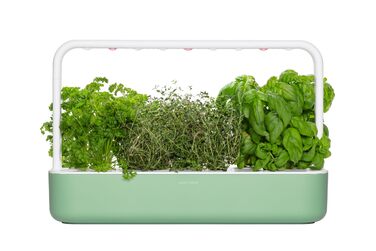 Click and Grow Indoor Garten: Розумний сад для вирощування зелені вдома з LED, 9 капсул (Зелений)